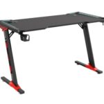 MESA GAMER RAPTOR GLOW 1.40M STATION RGB C/ELEV.H/80KG C/P.VASO/P.AUR.