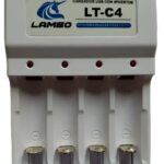 CARGADOR LAMBO LT-C4 USB  4P AA / AAA