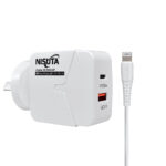 CARGADOR NISUTA FU53UQPI 1pU1PD IPHONE