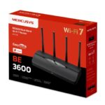 ROUTER MERCUSYS MR27BE WIFI7 AC BE3600 2.5G POE