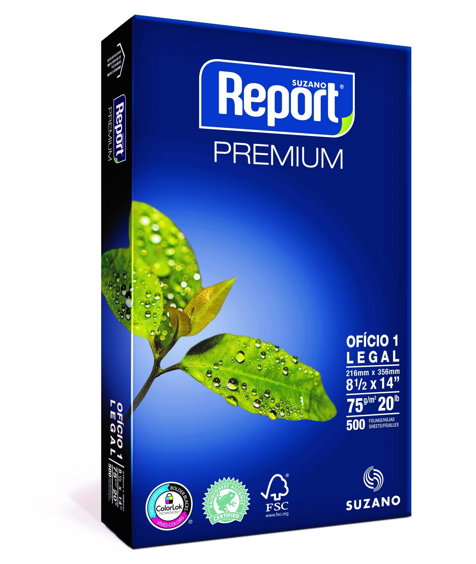 092083-2.jpg RESMA REPORT OFICIO 75G 500H - Imagen 1