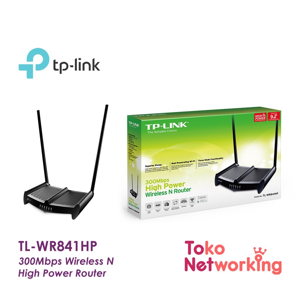 1009315.jpg ROUTER TPLINK WR841HP WIR300 - Imagen 1