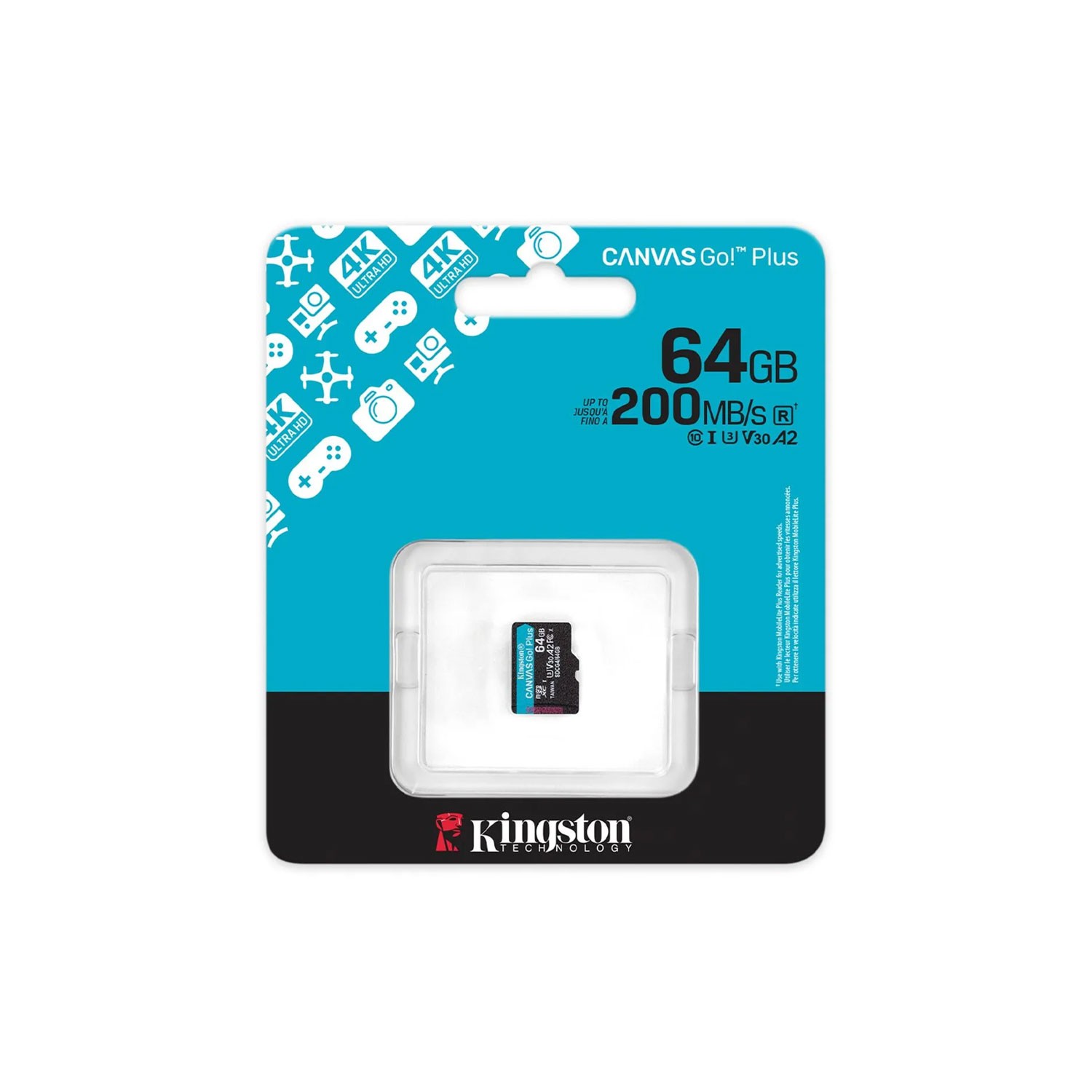 1014203.jpg TARJETA MICRO SD64CL10 KINGSTO - Imagen 1
