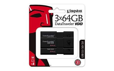 1015019-1.jpg DATA TRAV.KINGSTON 64GB 3.x - Imagen 1