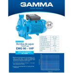 ELECTROBOMBA GAMMA 2799 1HP