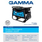 GENERADOR GAMMA GE3465AR 5500 5.5KVA
