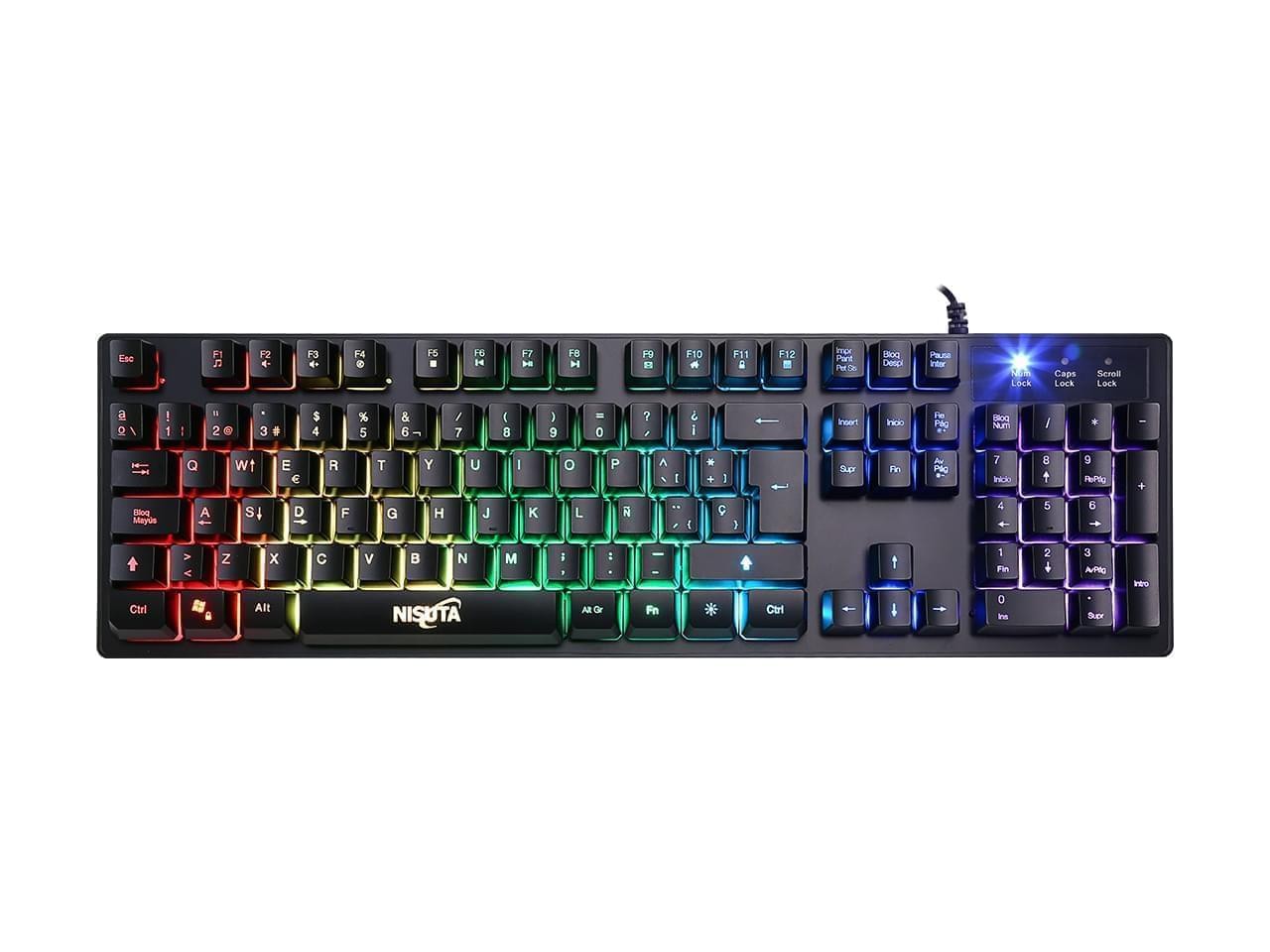 1019352.jpg TECLADO NISUTA NSKBG5RL RGB - Imagen 1