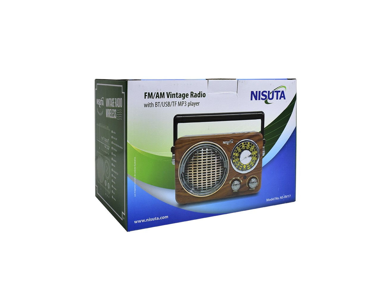 1019393.jpg RADIO NISUTA RV17 AM/FM/BT/MP3 - Imagen 1