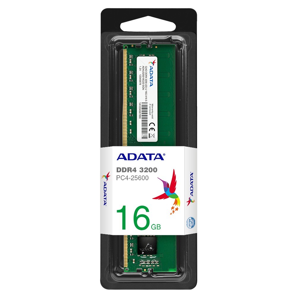 1021931-3.jpg DDR4 16GB ADATA 3200MHZ UDIMM - Imagen 1