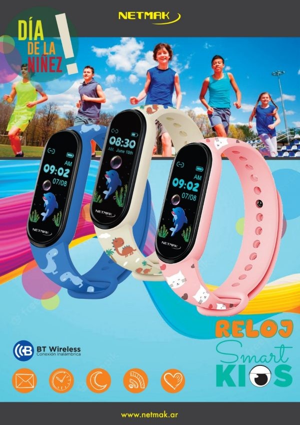 1022483.jpg SMARTBAND NETMAK NM-KIDS BT - Imagen 1