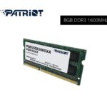 DDR3 8GB(1600)PATRIOT SODIMM