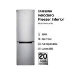 HELADERA SAMSUNG RB31FSRNDSA 328L SILVER
