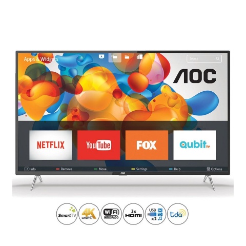 1023841-2.jpg TV.AOC 50'50U6125 ROKU TV - Imagen 1