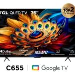 TV.TCL 75'75C655AF QLED GOOGLE TV