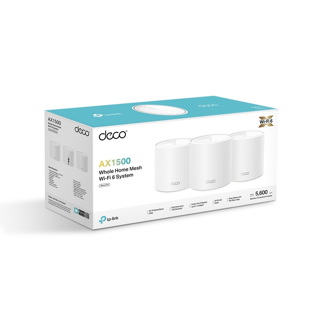 1024477-1.jpg DECO TPLINK X10x1 MESH AX1500 - Imagen 1