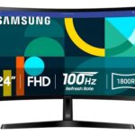MONITOR SAMSUNG 24'LS24D366 CURVO
