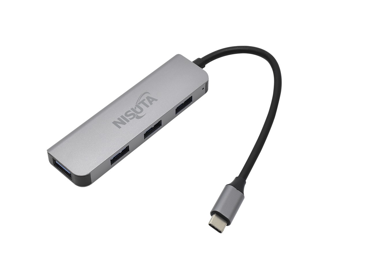 1025220.jpg HUB NISUTA UH045C 4P USB-C3.0 - Imagen 1