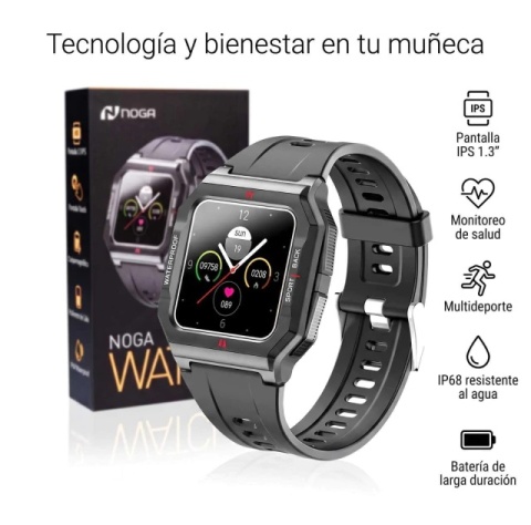 1025328-1.jpg SMARTWATCH NOGA SW10 SPORT - Imagen 1