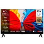 TV.TCL 32'32S5K-F QLED GOOGLE TV