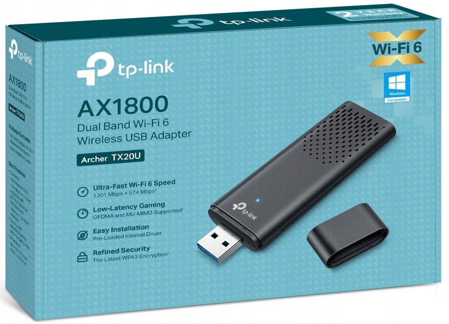 1025426-2.jpg NETCARD TPLINK ARCH.TX20U D.BA - Imagen 1