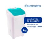 LAV.COLUMBIA LSC7001 SEMI.AUTO 7KG C/BOMBA