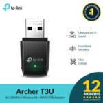 NETCARD TPLINK MINI-ARCHER T3U MU-MIMO USB AC1300