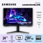 MONITOR SAMSUNG 24'LS24DG300 G3 GAMER