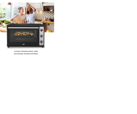 1026025-1.jpg HORNO ELECTRICO BGH 80 LTS DUO BHE80M25N -48340- - Imagen 1