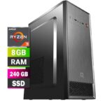 PC CLON RYZEN 3 3200G/T 8GB SSD240 B450