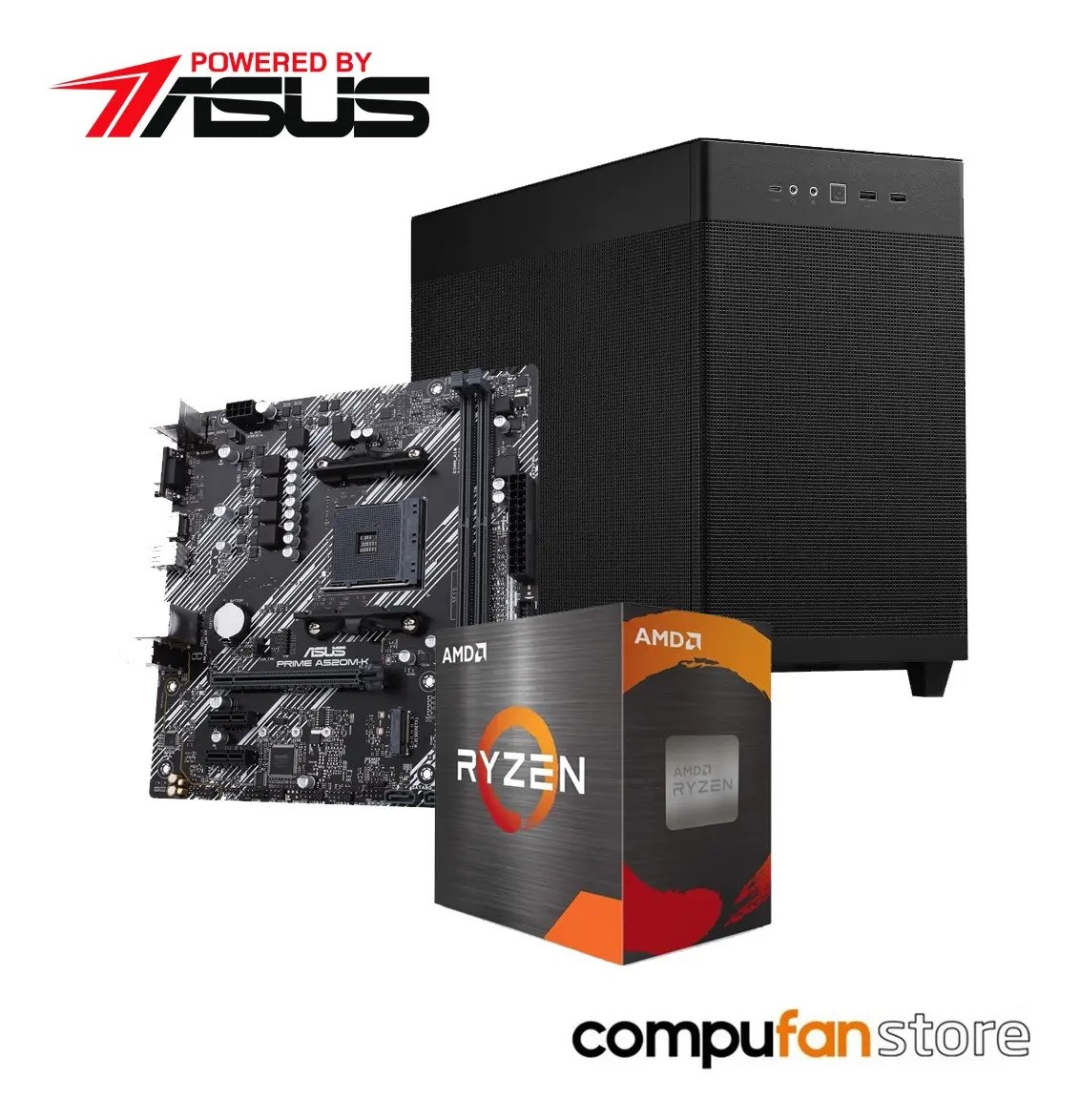 1027121.jpg PC CLON RYZEN 5 5600G/T 16GB SSD480 B450 - Imagen 1