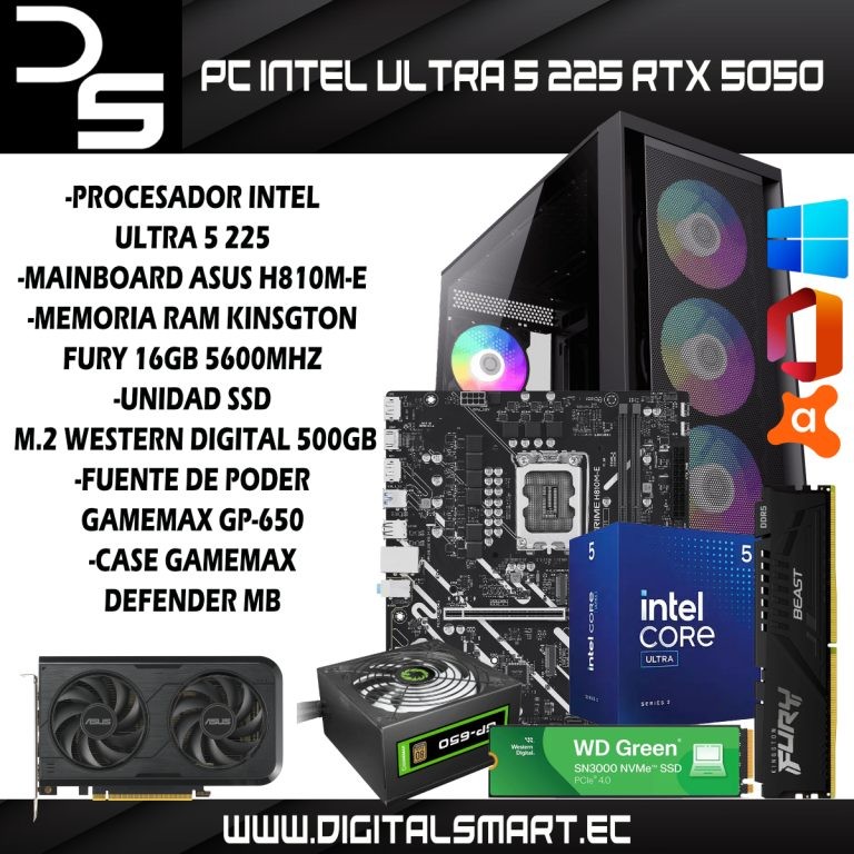 024407-4.jpg PC CLON ULTRA 5 16GB SSD480 H810 D5 (SIN FUENTE-AGREGARLA) - Imagen 1