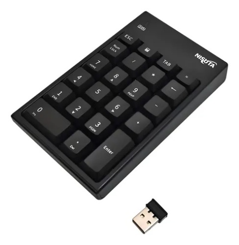 1017422-18.jpg TECLADO NISUTA KB11NW NUM.WIR - Imagen 1