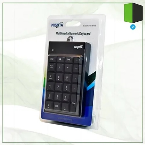 1017683-18.jpg TECLADO NISUTA KB11N NUM.USB - Imagen 1