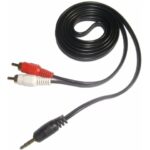 CABLE NOGA AC27 5 PLUG 3.5 ST A 2PLUG RCA 5M