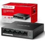 SWITCH MERCUSYS MS105GP GIGA 5P MINIDESKTOP C/4P POE