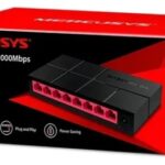 SWITCH MERCUSYS MS108G GIGA 8P MINIDESKTOP
