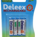PILA DELEEX AAA BLISTER X 4 RECARGABLE 1600MAH